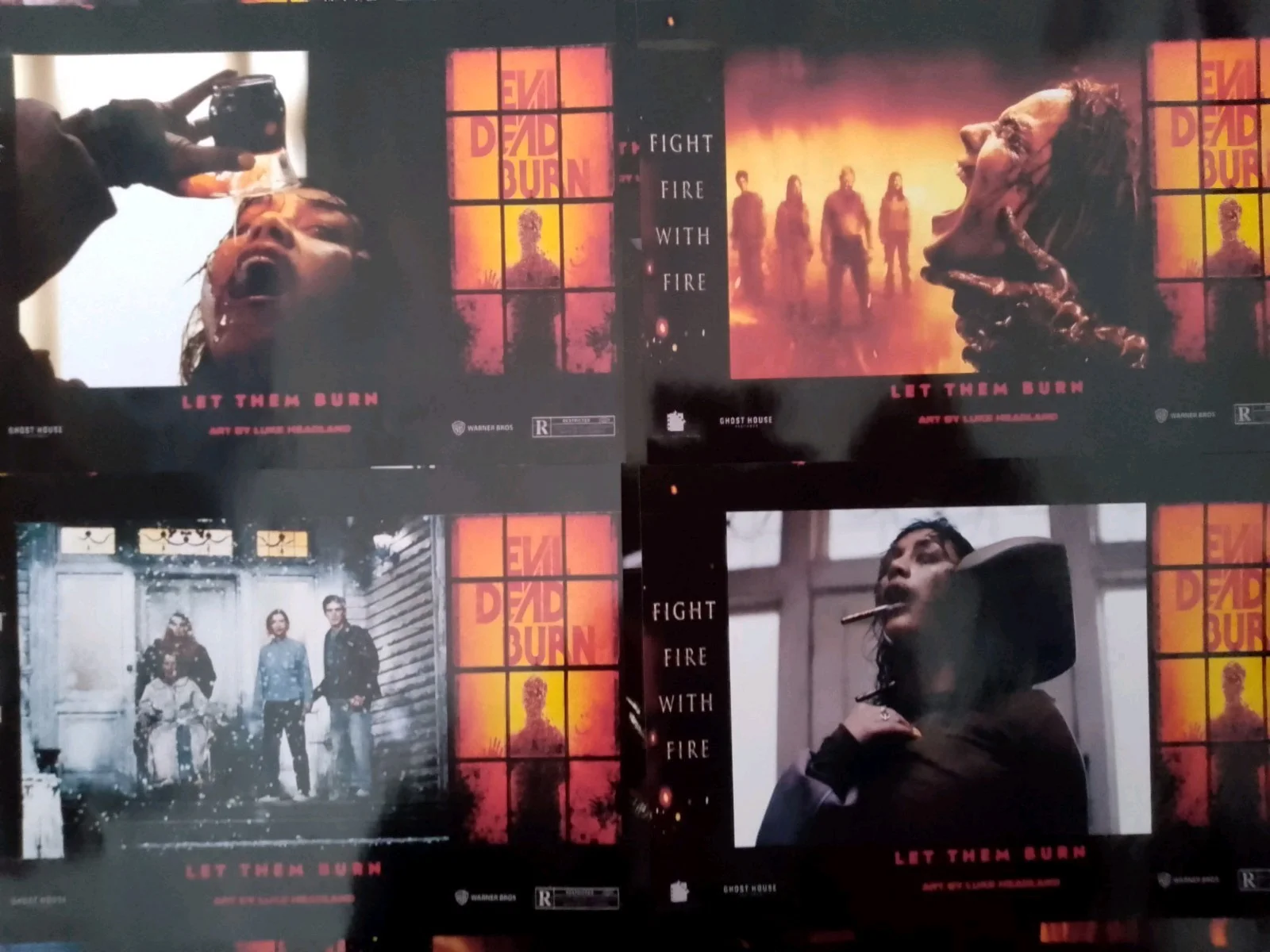 Evil Dead Burn 2026. 22 Glossy Promotional 7x5ins Unofficial Lobby Prints. New, image 5