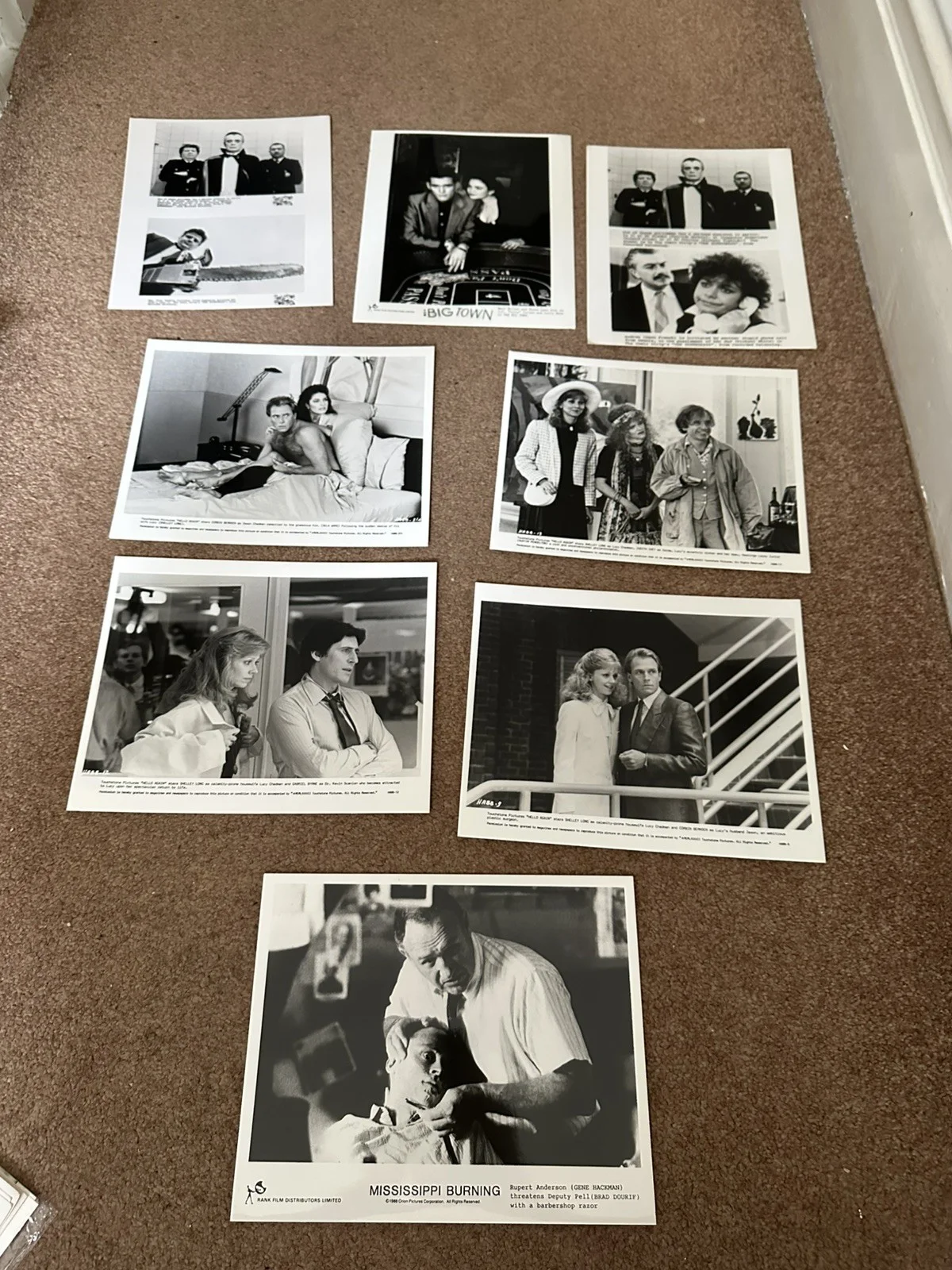 Bundle Of 50 Original Rare Press Photos Blair Brown .. all night long, image 3