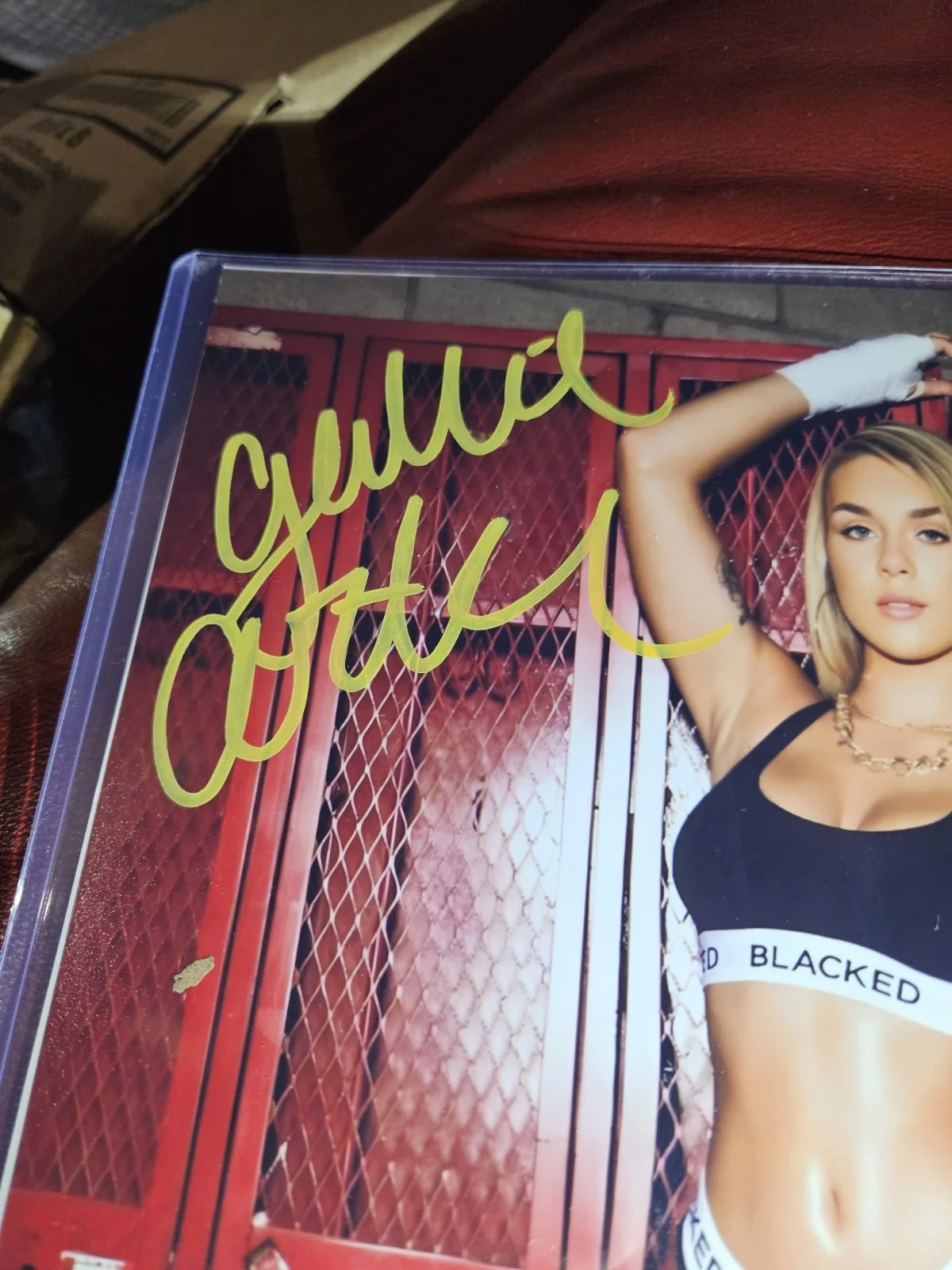Gabbie Carter, Riley Reid — Riley Reid Gabbie Carter Dual Signed 11x14 Photo Adult Star Autographed JSA COA, изображение 2