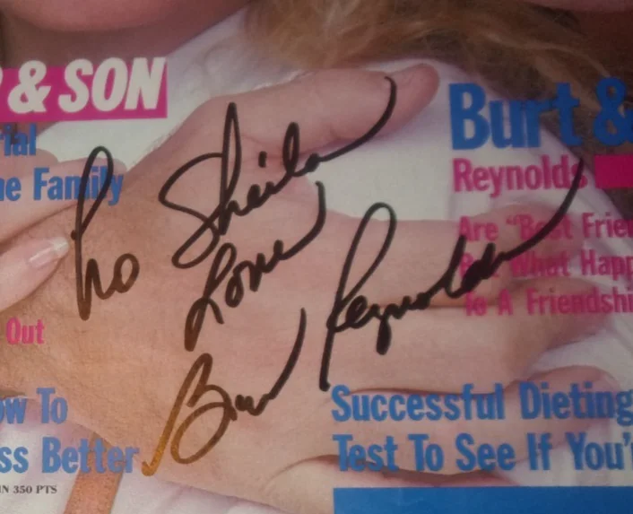 burt reynolds — Burt Reynolds signed March 1983 Playboy cover only with Goldie Hawn, изображение 2