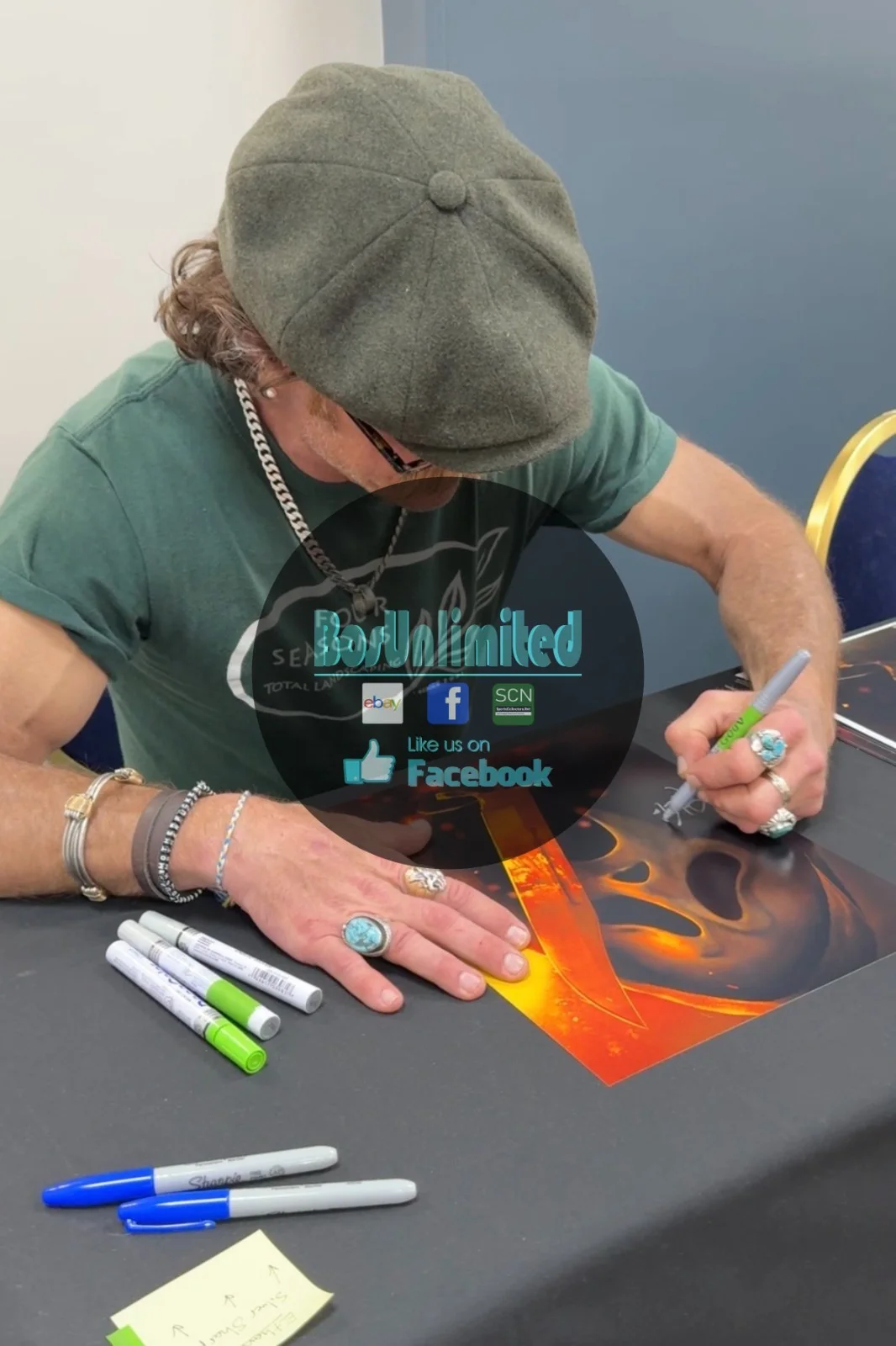 Ethan Embry — Ethan Embry SIGNED Scream 7 11x14 Photo Horror EXACT PROOF A, image 4
