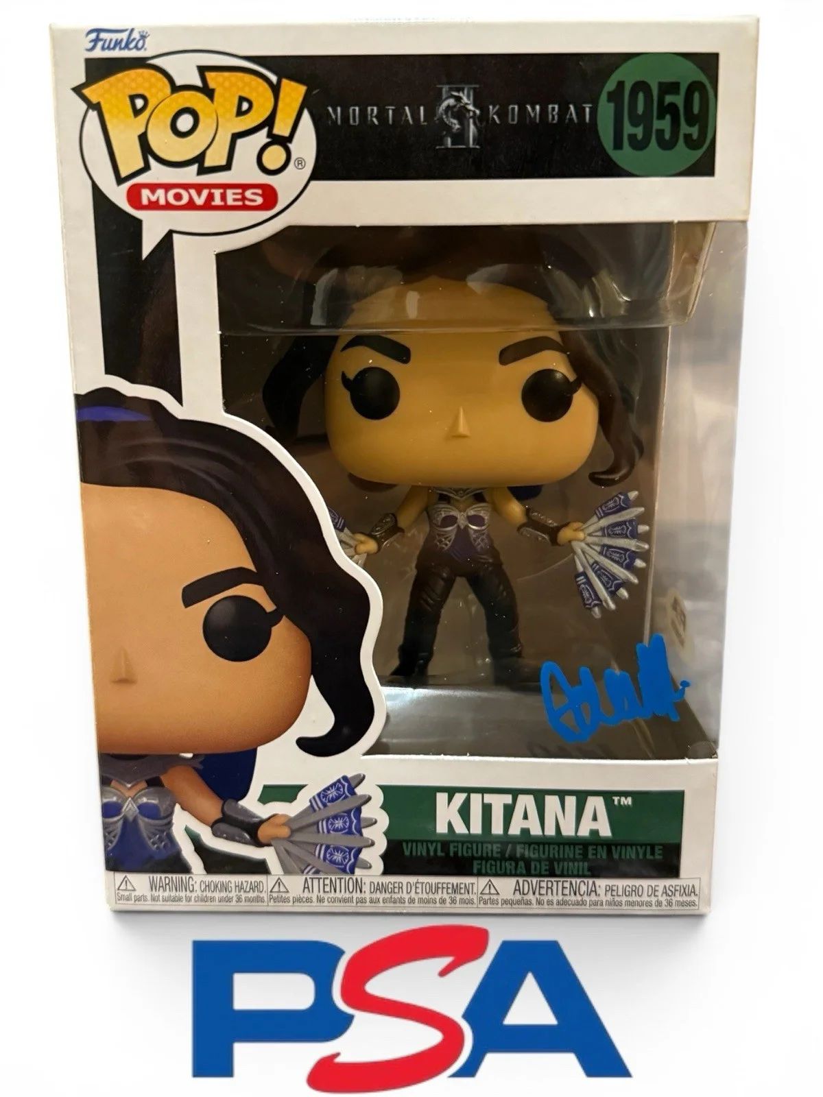 Adeline Rudolph — Adeline Rudolph autographed Mortal Kombat 2 Signed Funko Pop Kitana *, image 3