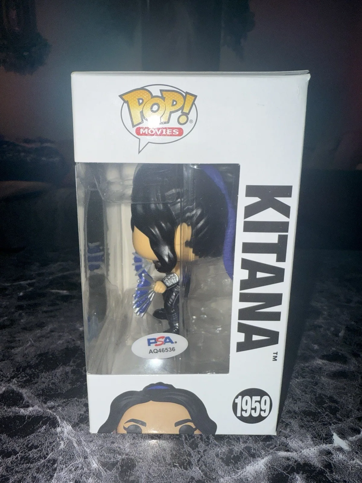 Adeline Rudolph — Adeline Rudolph autographed Mortal Kombat 2 Signed Funko Pop Kitana *, image 4