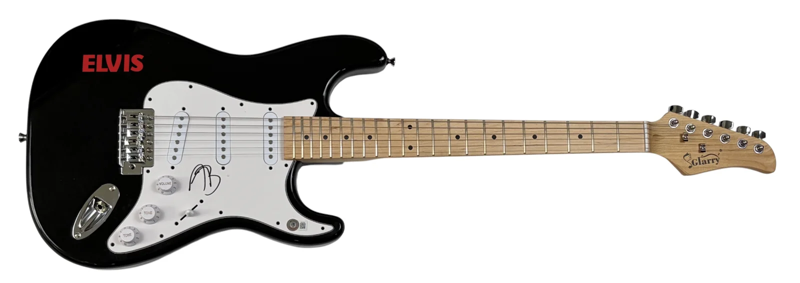 Austin Butler — Austin Butler Signed Autograph Electric Guitar Elvis Presley Movie Beckett COA, изображение 5