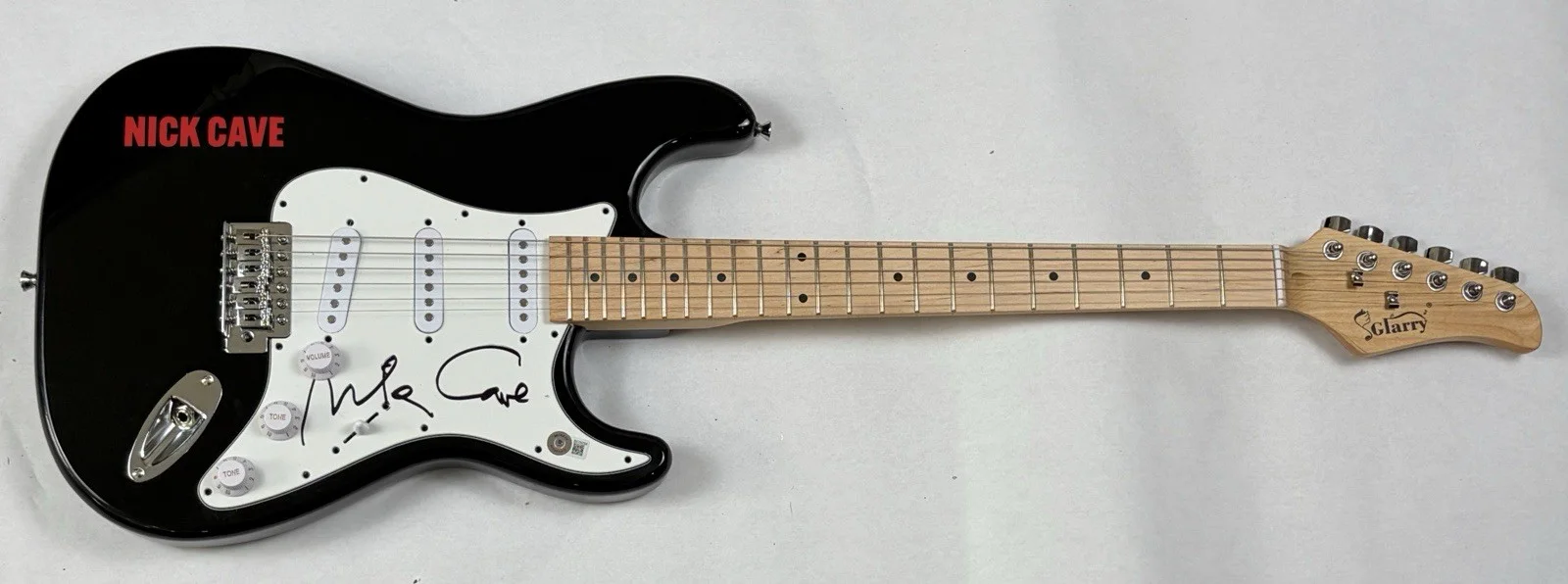 Nick Cave Signed Autograph Electric Guitar The Bad Seeds Musician Beckett COA, изображение 3