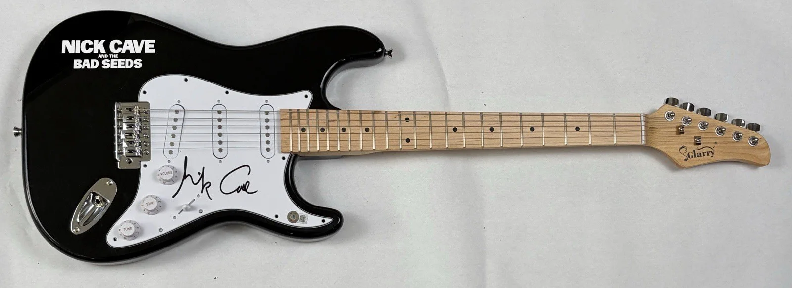 Nick Cave Signed Autograph Electric Guitar The Bad Seeds Beckett COA, изображение 3