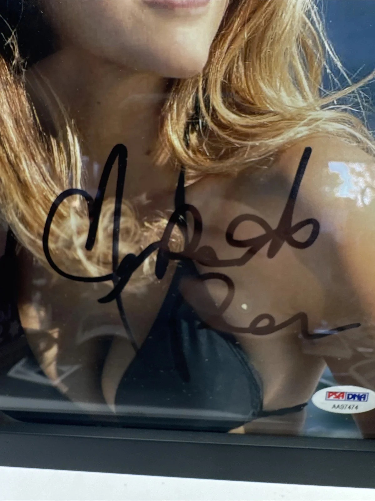 Teresa Palmer Signed 8x10 Photo PSA/DNA AA97474 – Framed, изображение 4