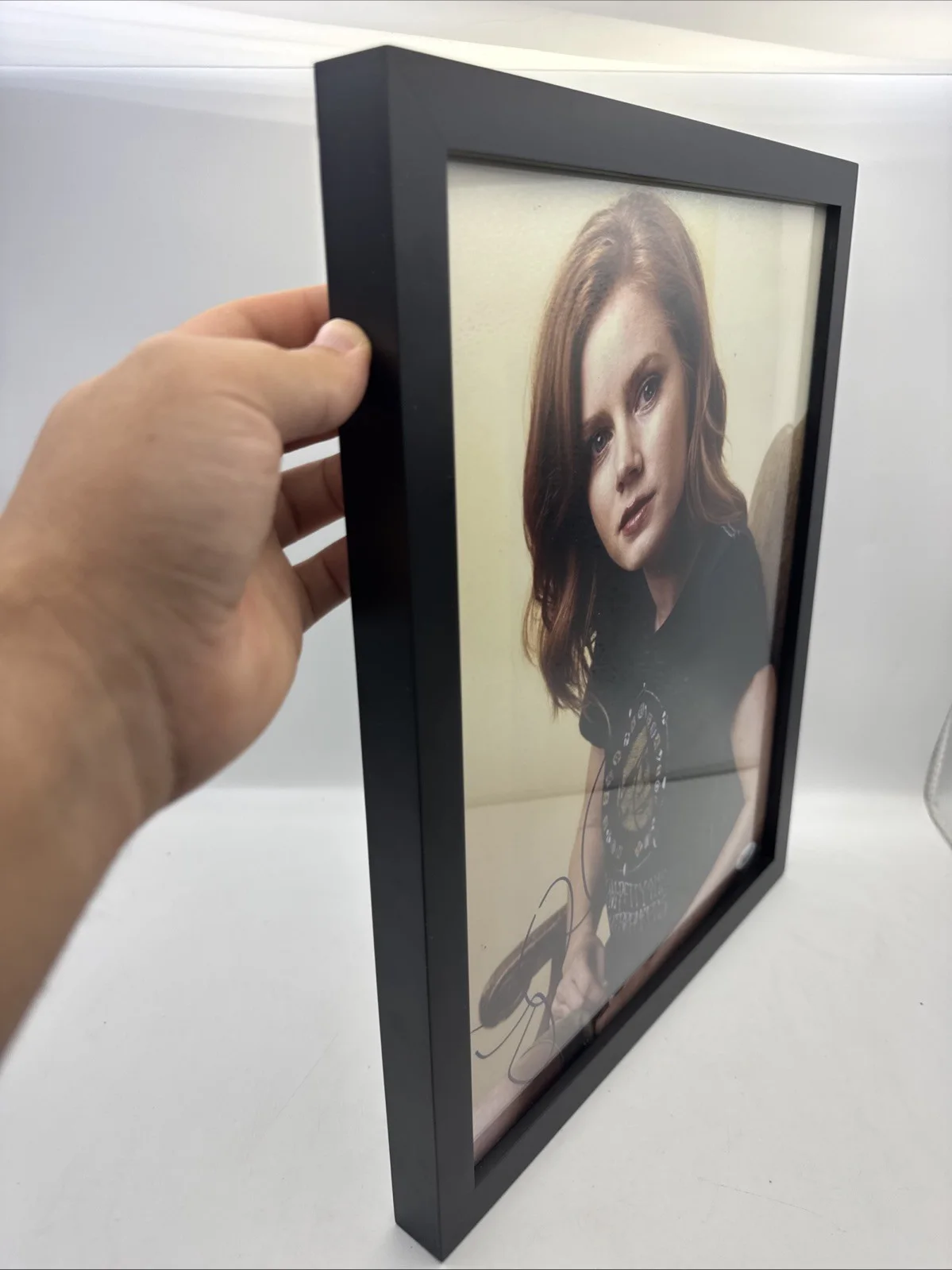 Amy Adams Signed 11x14 Photo PSA/DNA COA Q51919 Framed, image 4