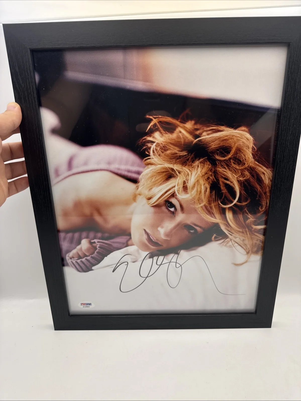 Elisabeth Shue Signed 11x14 Photo PSA/DNA COA AC20602 Framed, image 2