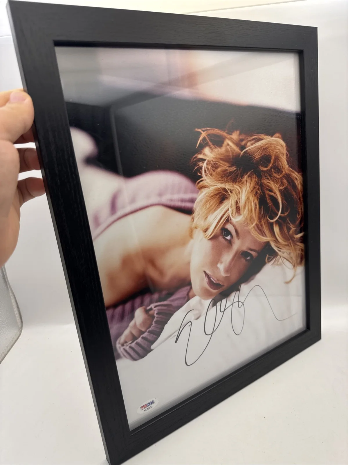 Elisabeth Shue Signed 11x14 Photo PSA/DNA COA AC20602 Framed, image 3
