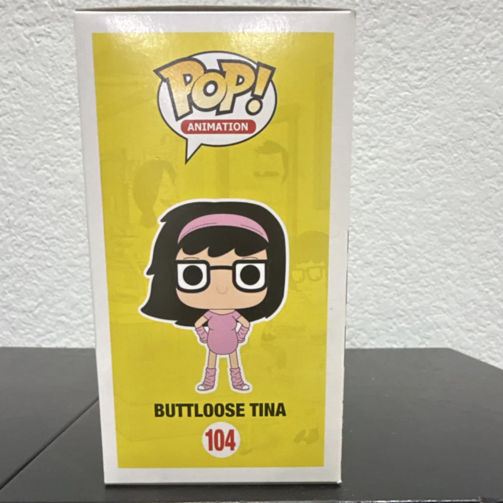 Ian — Funko Pop! Bob's Burgers Buttloose Tina Autographed Figure Signed by tom Connor, image 4