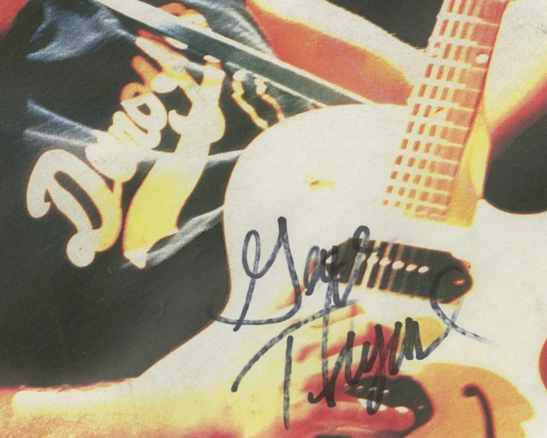 George Thorogood autographed gig poster 'Bad To The Bone', изображение 2
