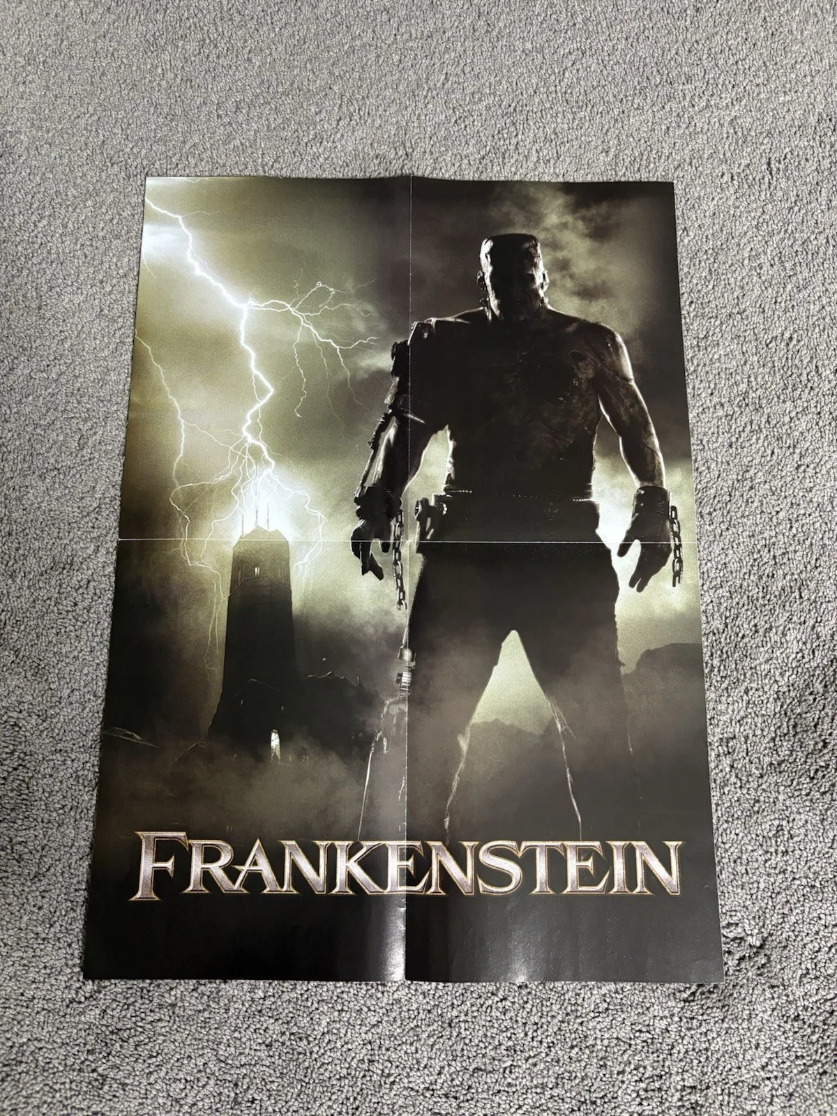 Hugh Jackman Signed 16x23 Double Sided Van Helsing Movie Poster SWAU Auto, image 4