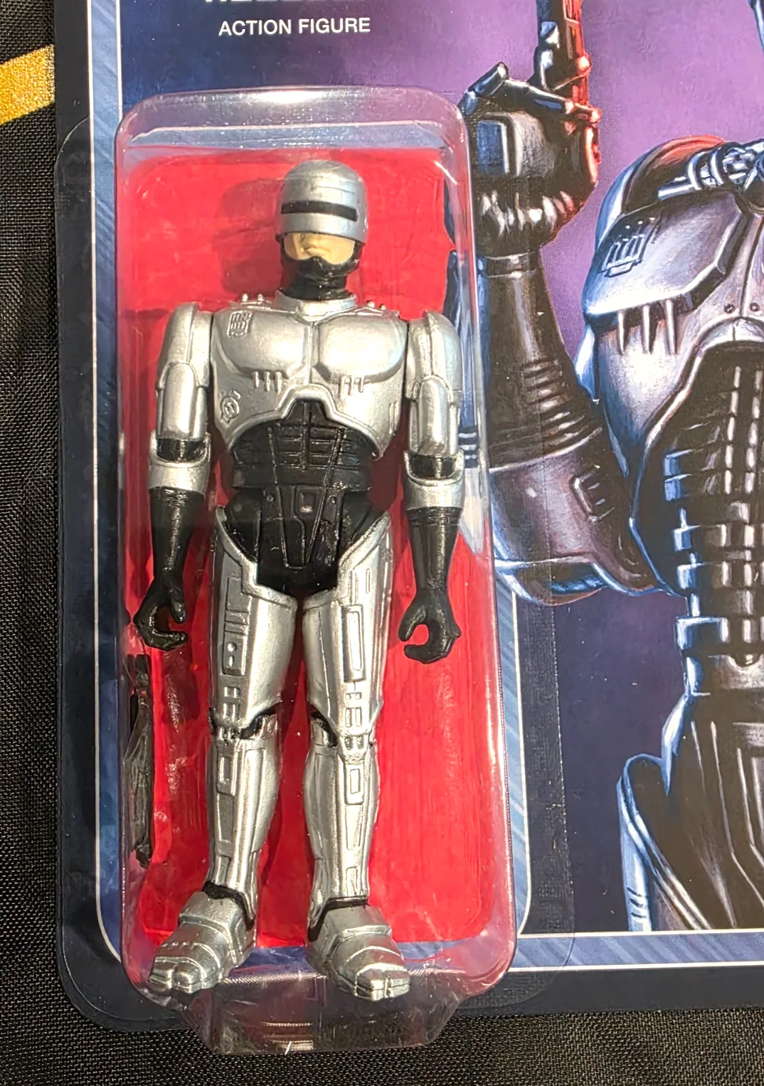 Peter Weller — PETER WELLER SIGNED ROBOCOP REACTION ACTION FIGURE JSA COA, image 4