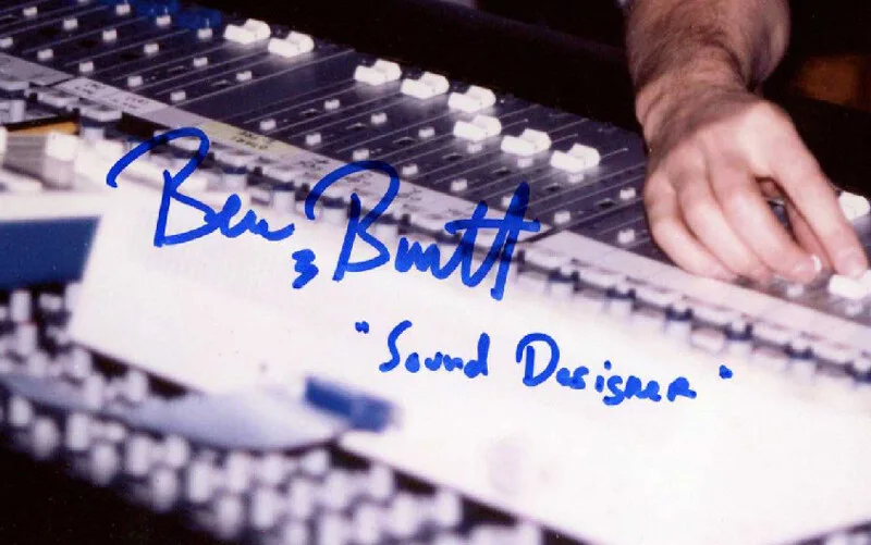 BEN BURTT SIGNED AUTOGRAPHED 11x14 PHOTO SOUND DESIGNER STAR WARS BECKETT BAS, изображение 2