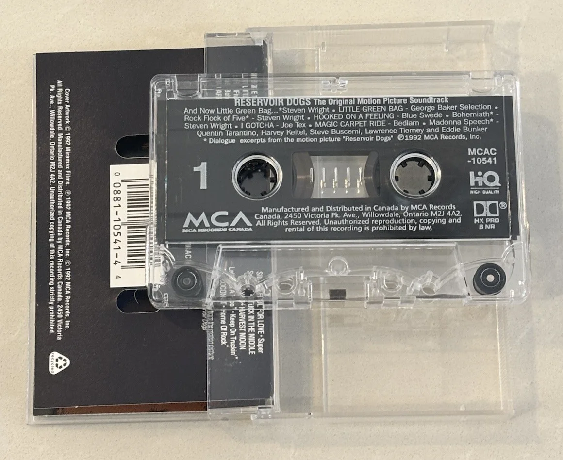 Quentin Tarantino’s Pulp Fiction & Reservoir Dogs Film Soundtrack CassetteTapes, изображение 5