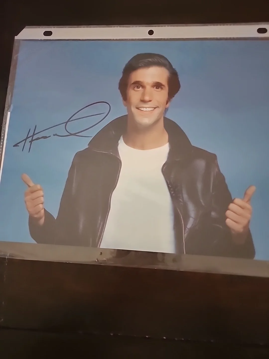 Henry Winkler "The Fonz" Happy Days Signed 8x10 Photo COA, изображение 4