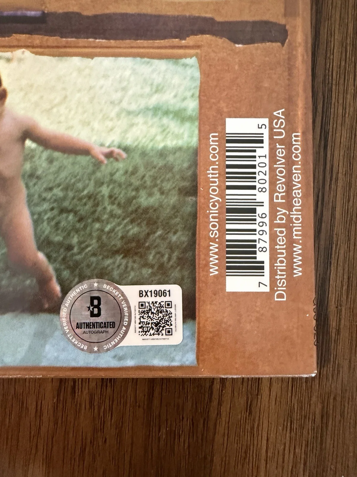 Kim Gordon ‘Sonic Youth’ Signed Vinyl Album ‘Sister’ Beckett, изображение 3