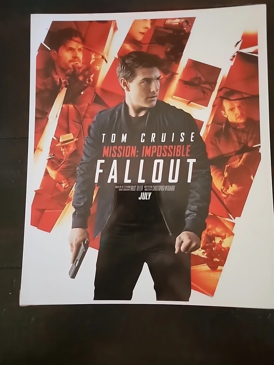 Tom Cruise Mission Impossible Fallout Autographed Signed 8.5x11 Photo, image 5