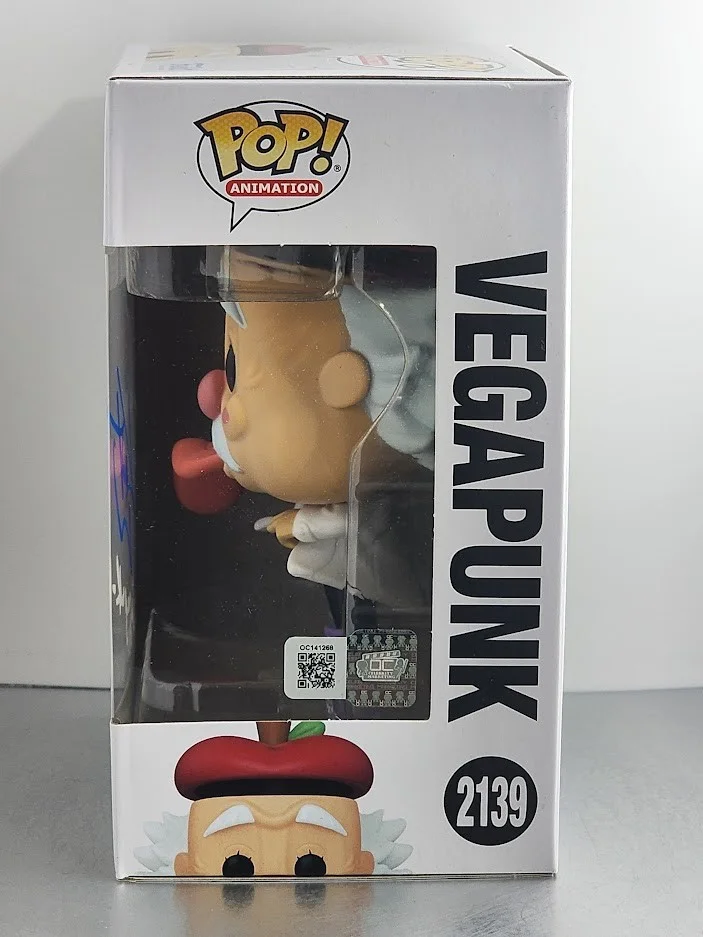 Kent Williams — Kent Williams Autographed Signed Funko Pop #2139 Vegapunk One Piece, image 2