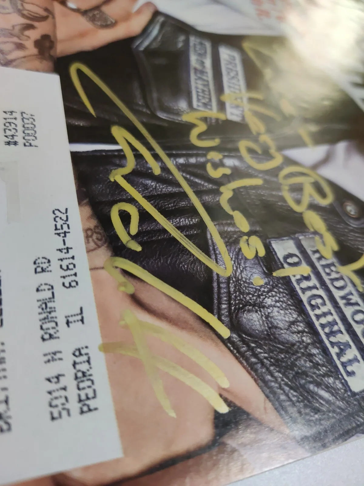 Charlie Hunnam — Charlie Hunnam Signed Ent. Weekly Magazine SOA Sons of Anarchy "To Luke", изображение 3