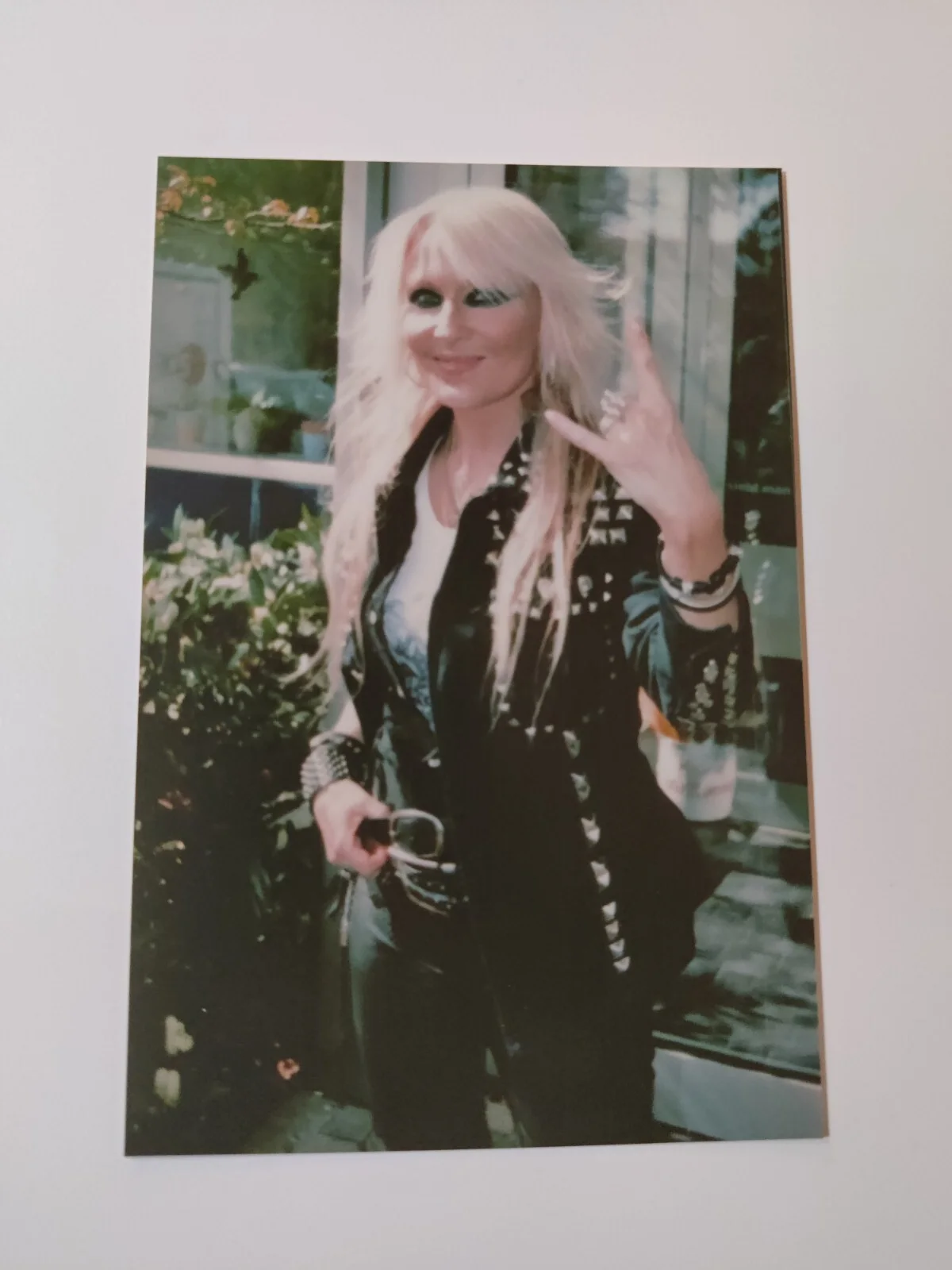DORO PESCH SIGNED AUTOGRAPHED 8x11" Photo + 4x6" DORO Photo (unsigned), изображение 5