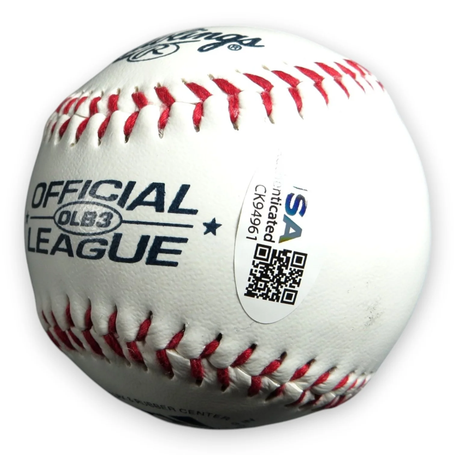 Caylee Cowan — Caylee Cowan Signed Autographed Baseball Willys Wonderland Actress JSA CK94961, изображение 2