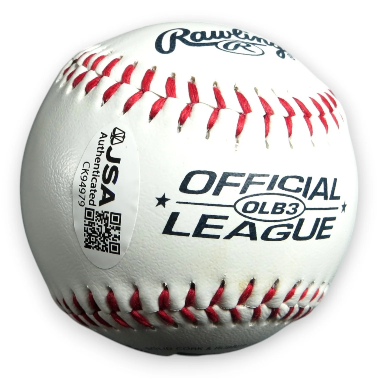 Arian Moayed — Arian Moayed Signed Autographed Baseball Succession Spiderman JSA CK94979, image 2
