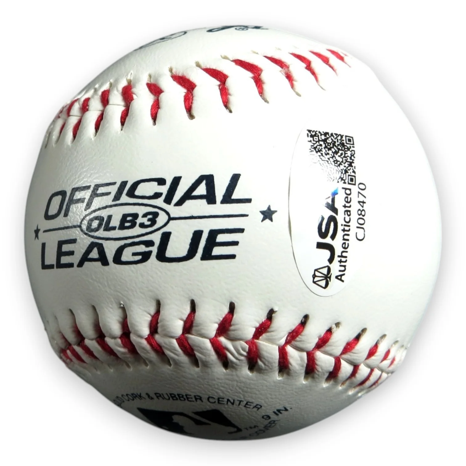 Ayo Edibiri — Ayo Edibiri Signed Autographed Baseball The Bear Sydney JSA CJ08470, image 2