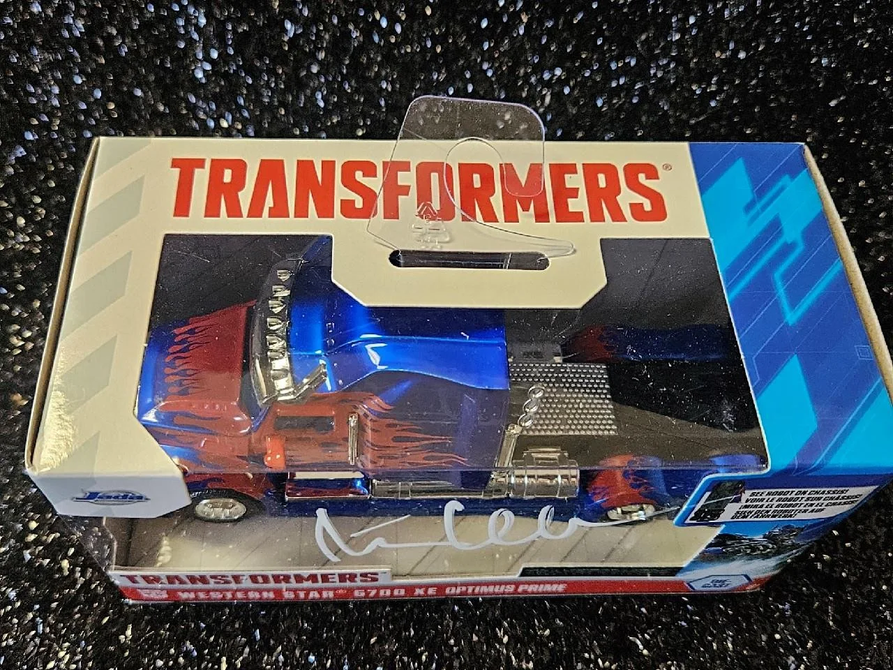 PETER CULLEN — PETER CULLEN HAND SIGNED AUTOGRAPHED TRANSFORMERS WESTERN STAR OPTIMUS PRIME COA, image 3