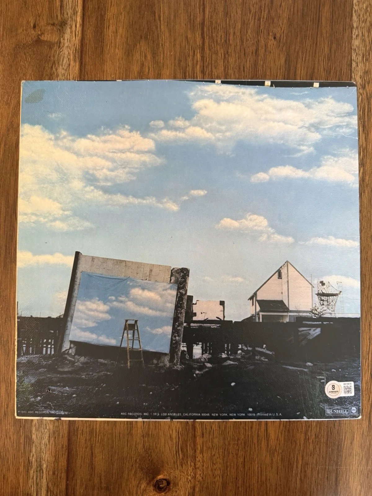Danny Hutton ‘Three Dog Night’ Signed Vinyl Album ‘Cyan’ Beckett, image 2