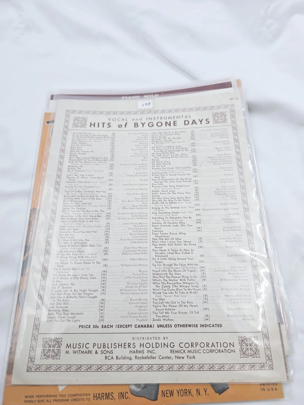 Olivia De Havilland Signed Autographed Sheet Music 12x9, image 3