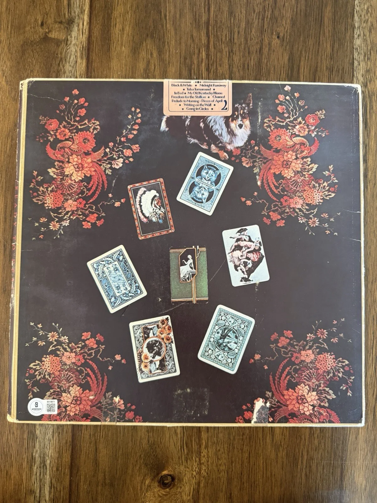 Danny Hutton ‘Three Dog Night’ Signed Vinyl Album ‘Seven Separate Fools’ Beckett, image 2