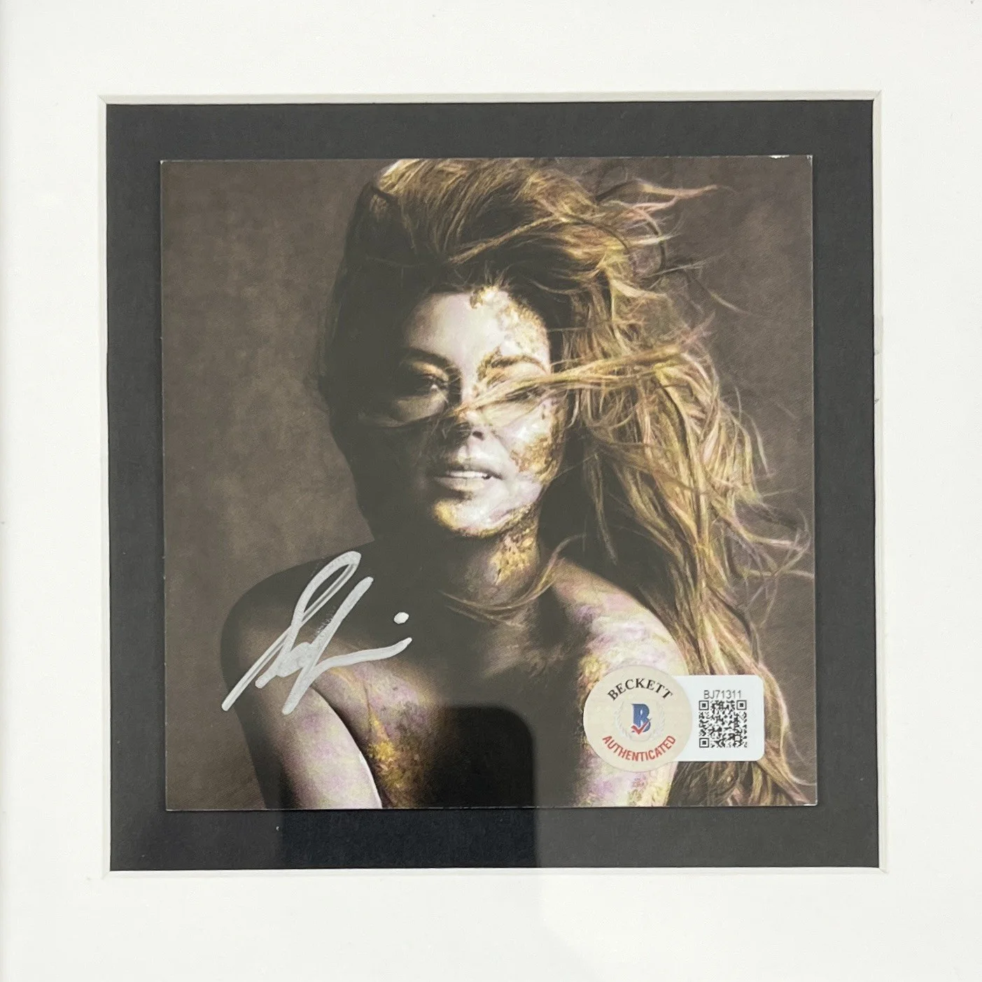 Shania Twain SIGNED Framed CD Art Card Queen Of Me BAS Beckett BJ71311, изображение 2