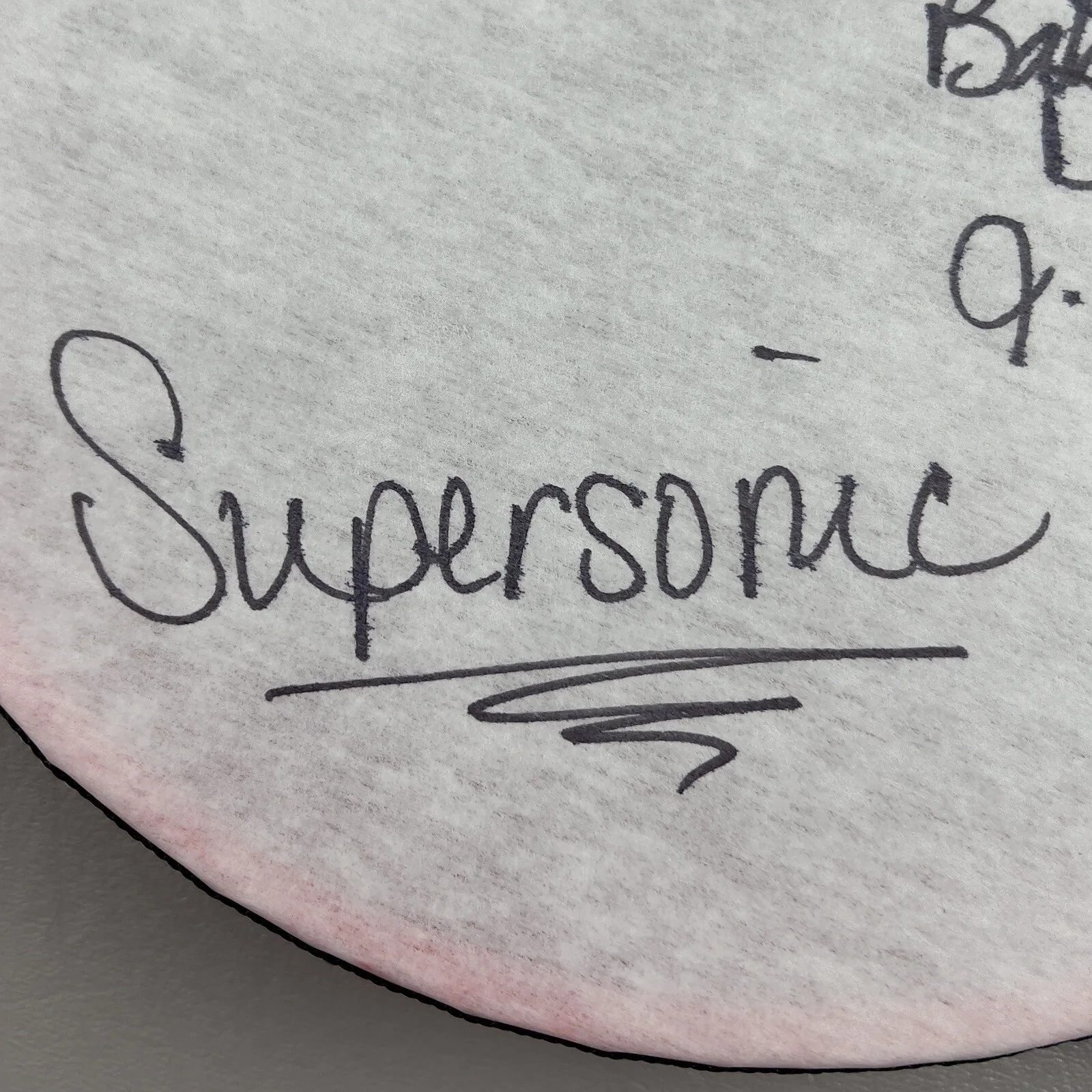 J J Fad SIGNED 10” Tambourine MC JB Juana Burns Baby D Dana Birks SUPERSONIC COA, изображение 5