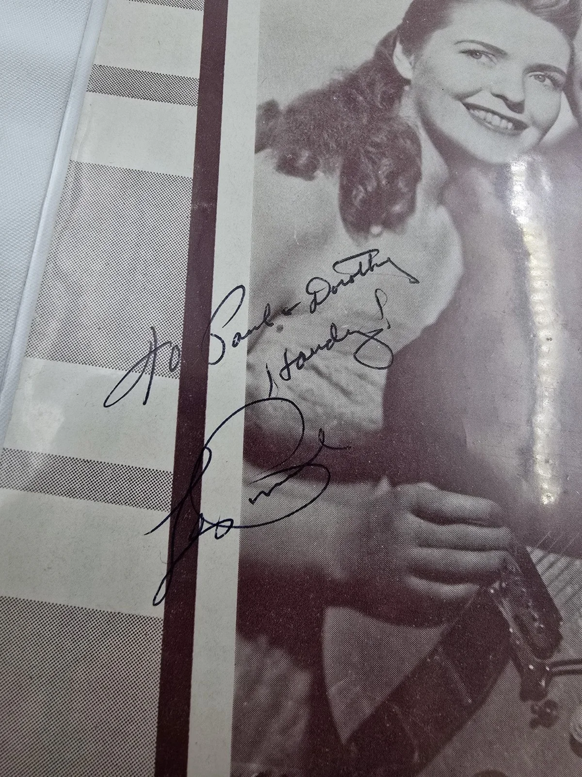 Les Paul Signed Autographed Sheet Music 12x9, image 2