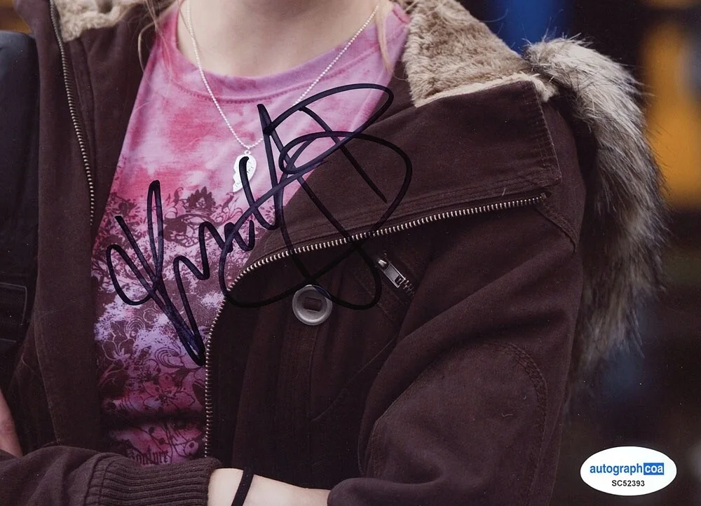 KIRBY BLISS BLANTON — Kirby Bliss Blanton signed 8x10 Photo b PROOF Sexy GREEN INFERNO Project X ACOA, image 4