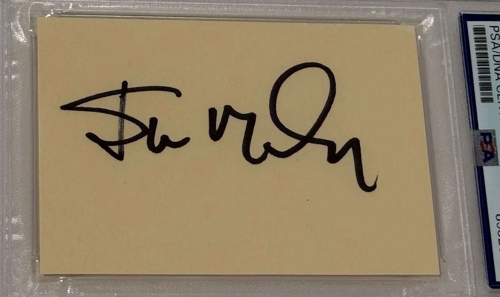 Jim McCarty Signed Cut Signature PSA Authentic Autograph The Yardbirds Drummer, изображение 2
