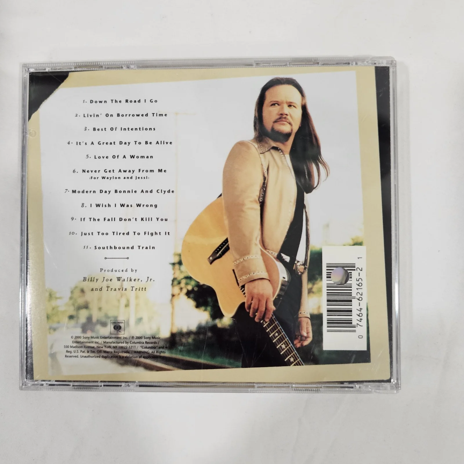 Travis Tritt Signed Cd "Down The Road I Go", image 4