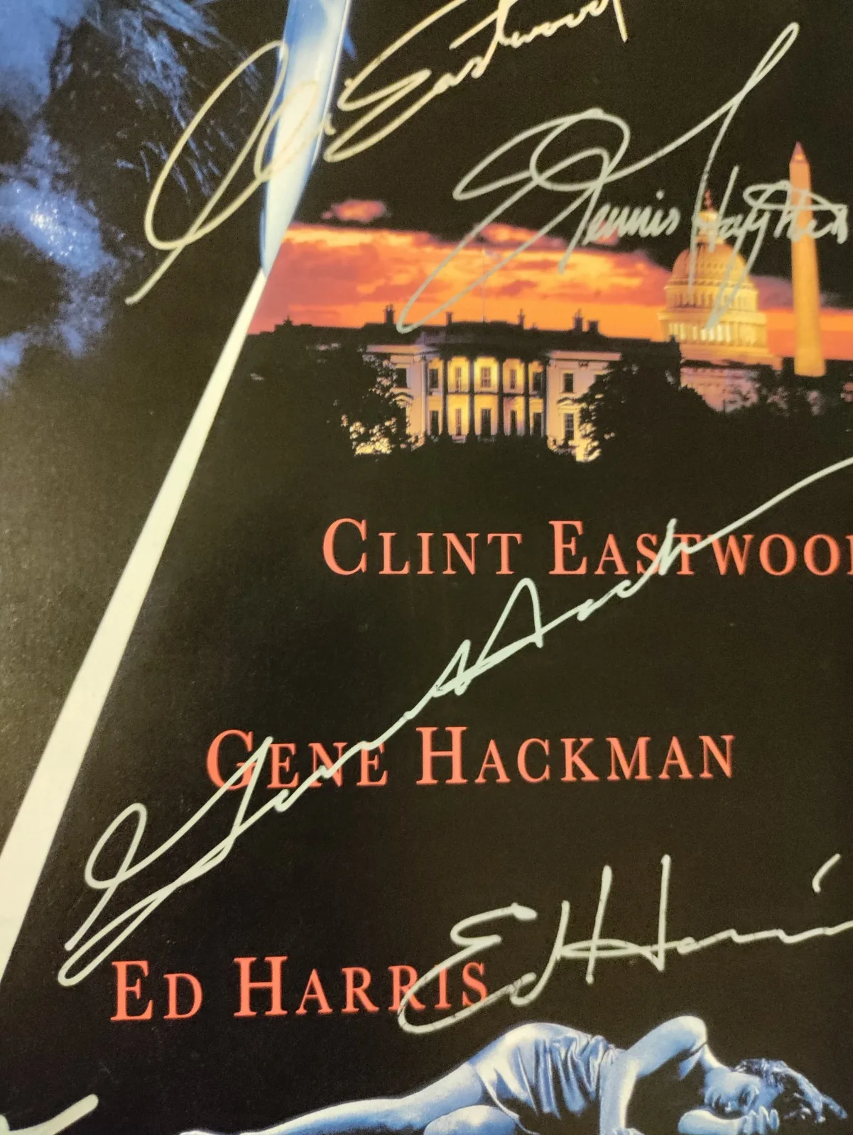 Absolute Power 1997 Program Japanese SIGNED Eastwood Hackman Harris Linney More!, image 3
