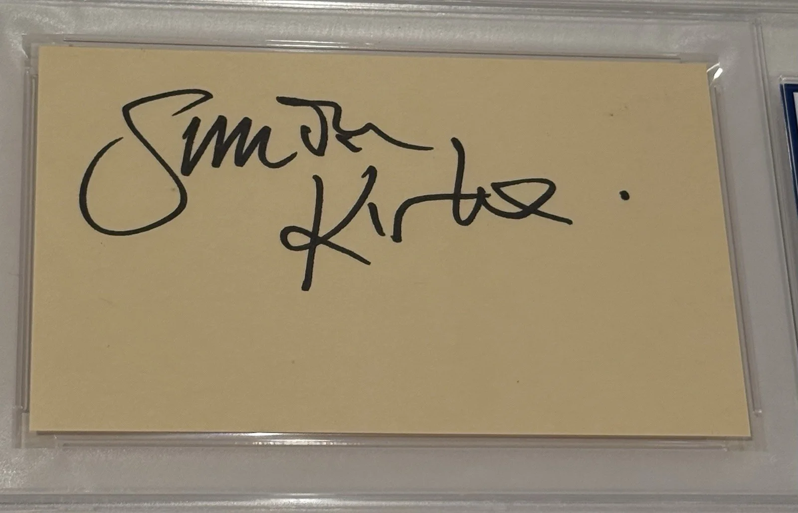 Simon Kirke Signed Cut Signature PSA Authentic Autograph Bad Company Drummer, изображение 2