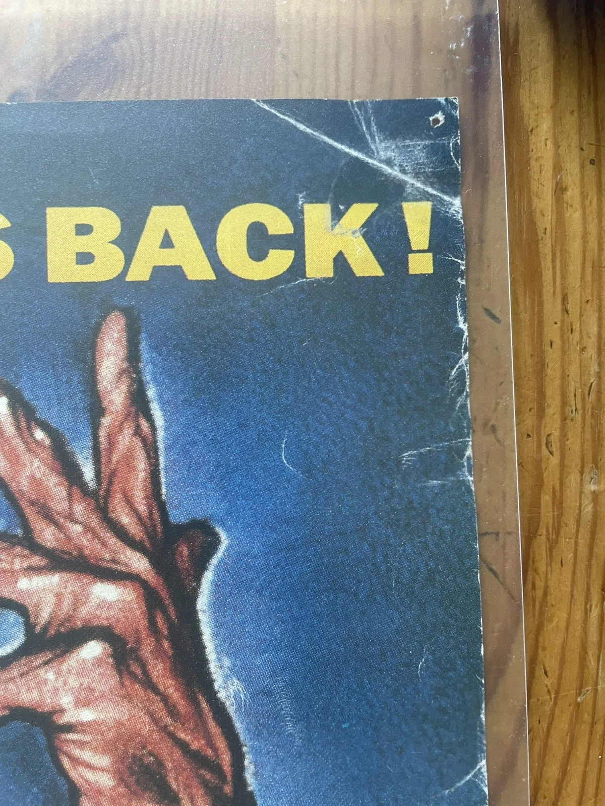 A Nightmare On Elm Street Part 2 Freddy’s Revenge Original UK Video Shop Poster, изображение 3