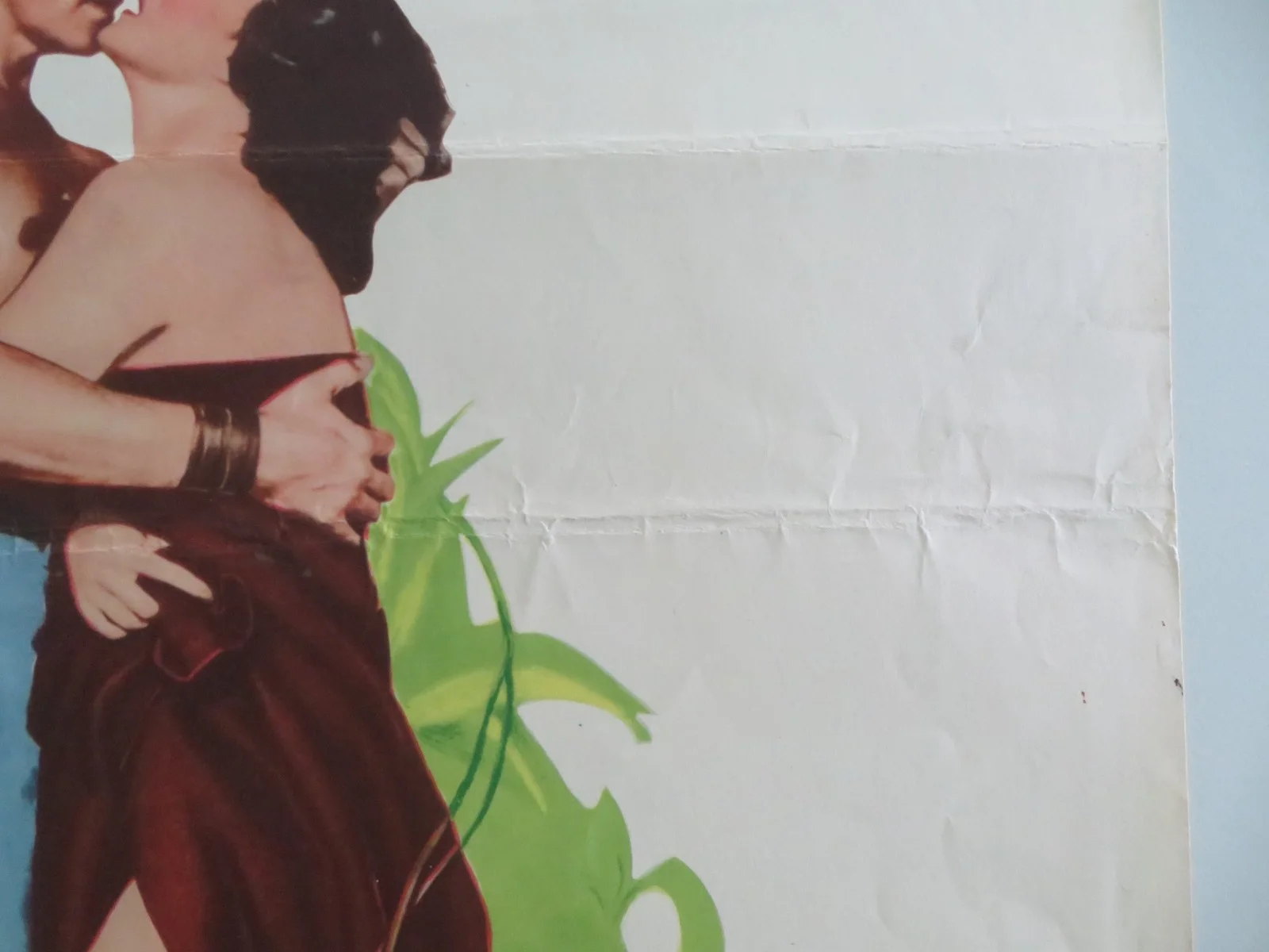 Jivaro US Insert Poster Fernando Lamas Rhonda Fleming 1953, изображение 5