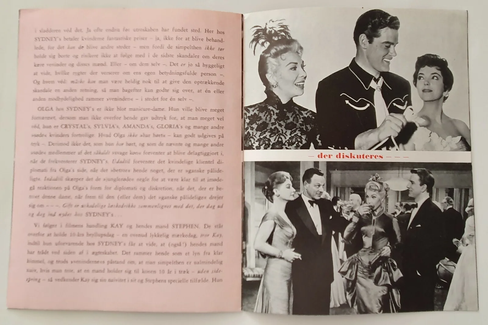 THE OPPOSITE SEX VINTAGE MOVIE PROGRAM JOAN COLLINS, DOLORES GRAY, JUNE ALLYSON, изображение 5