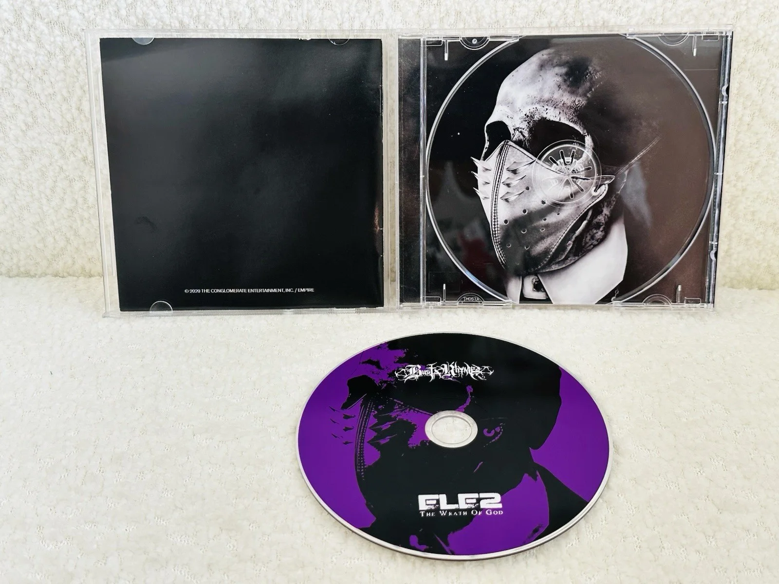 BUSTA RHYMES ELE2 EXTINCTION LEVEL EVENT 2 SIGNED DISC DC W/ CASE, image 3