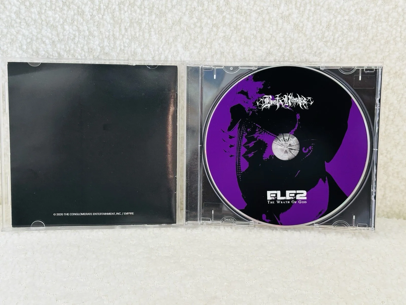 BUSTA RHYMES ELE2 EXTINCTION LEVEL EVENT 2 SIGNED DISC DC W/ CASE, image 4