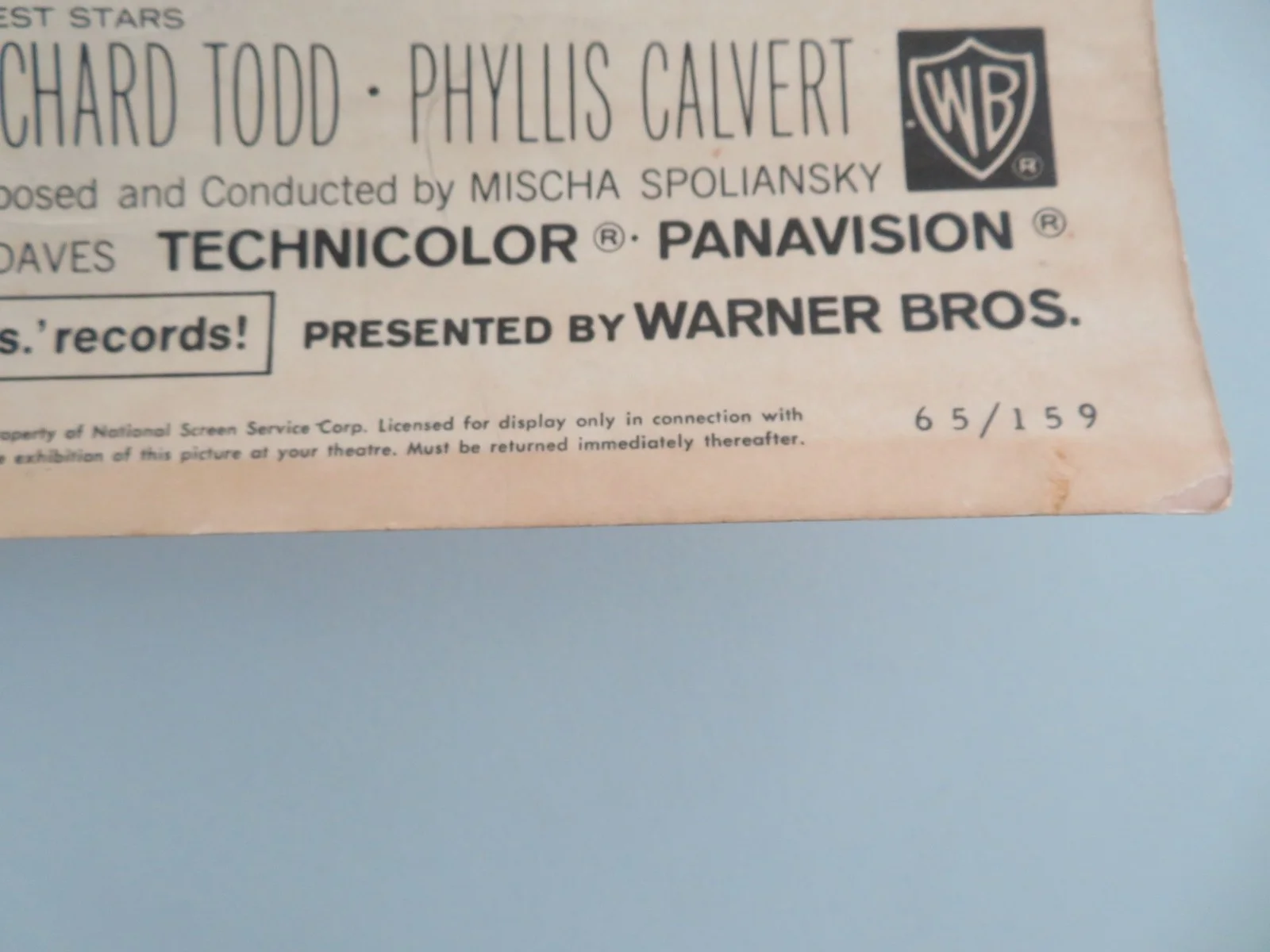 The Battle of the Villa Fiorita US Insert Poster Maureen O'Hara R. Brazzi 1965, изображение 5