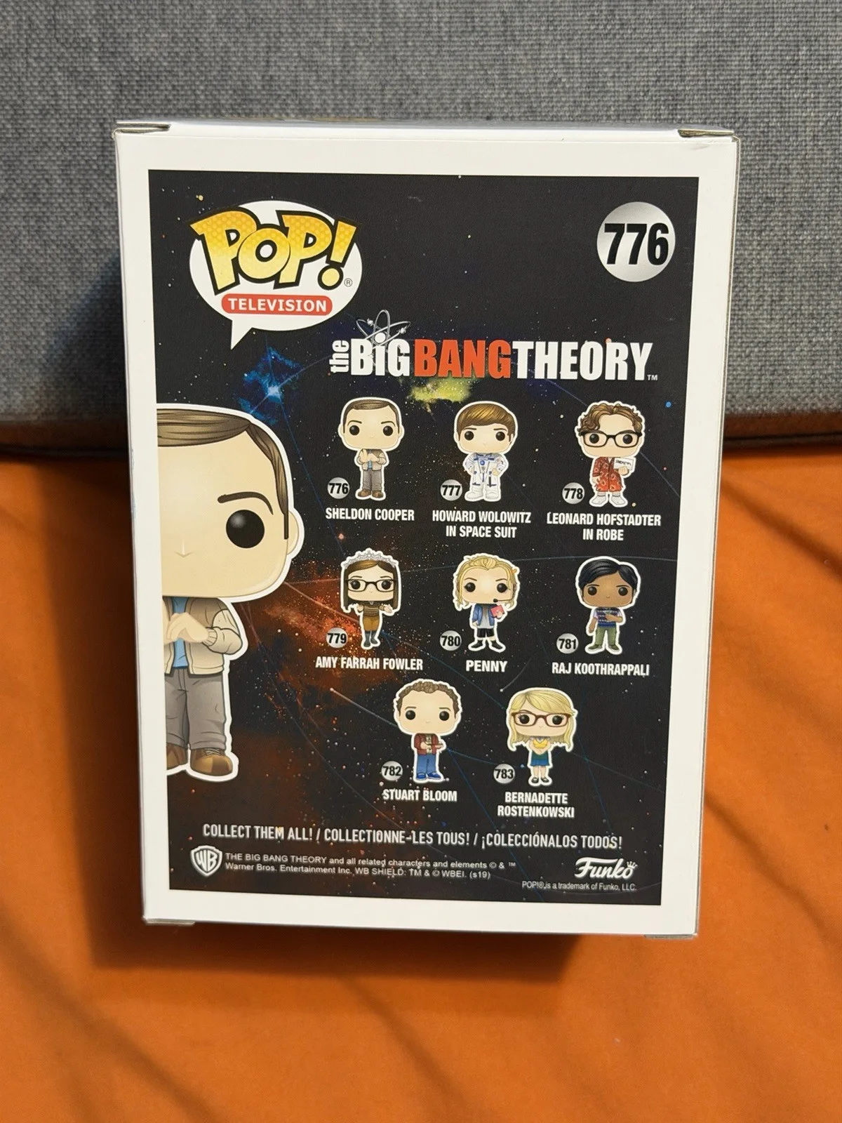 Jim Parsons — Jim Parsons Signed Sheldon Cooper Funko Pop Big Bang Theory Auto Beckett COA, изображение 4