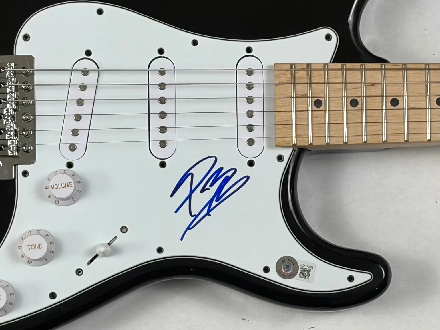 Post Malone Signed Autograph Electric Guitar Austin Post F-1 Trillion Beckett, изображение 4
