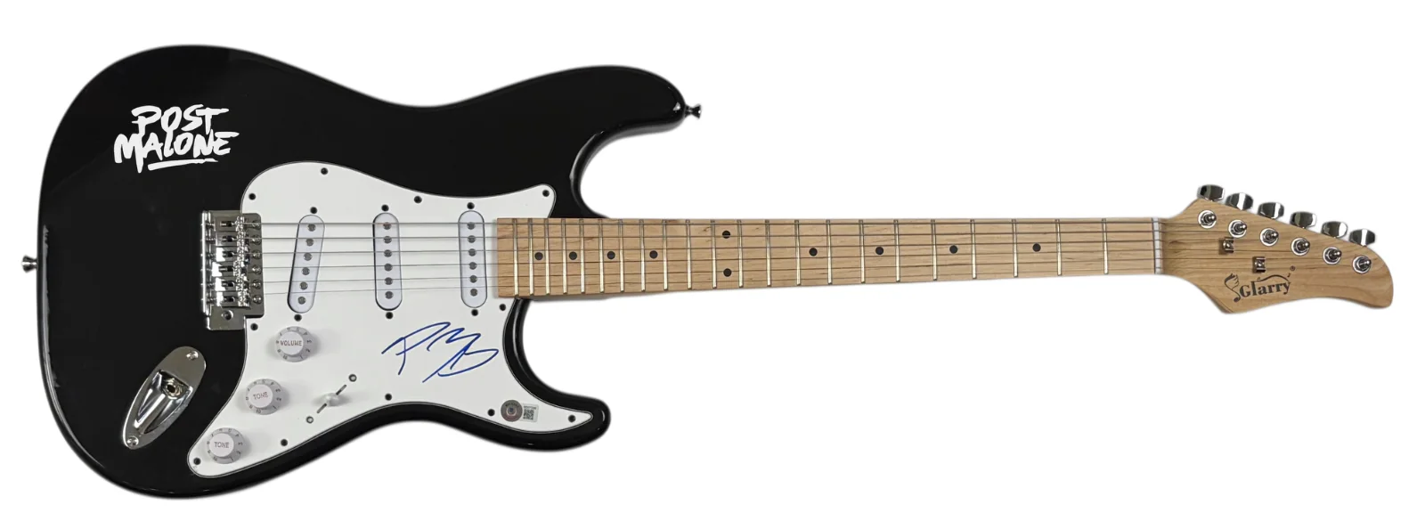 Post Malone Signed Autograph Electric Guitar Austin Post Beckett COA, image 5